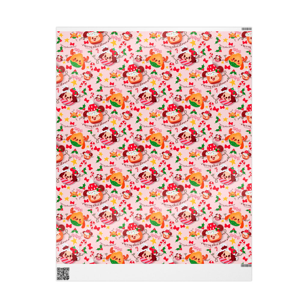 Festive Christmas Munchies Wrapping Paper