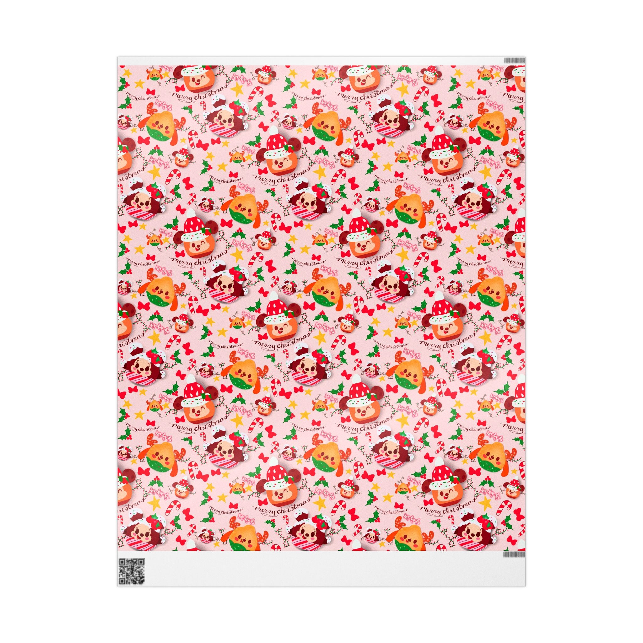 Festive Christmas Munchies Wrapping Paper