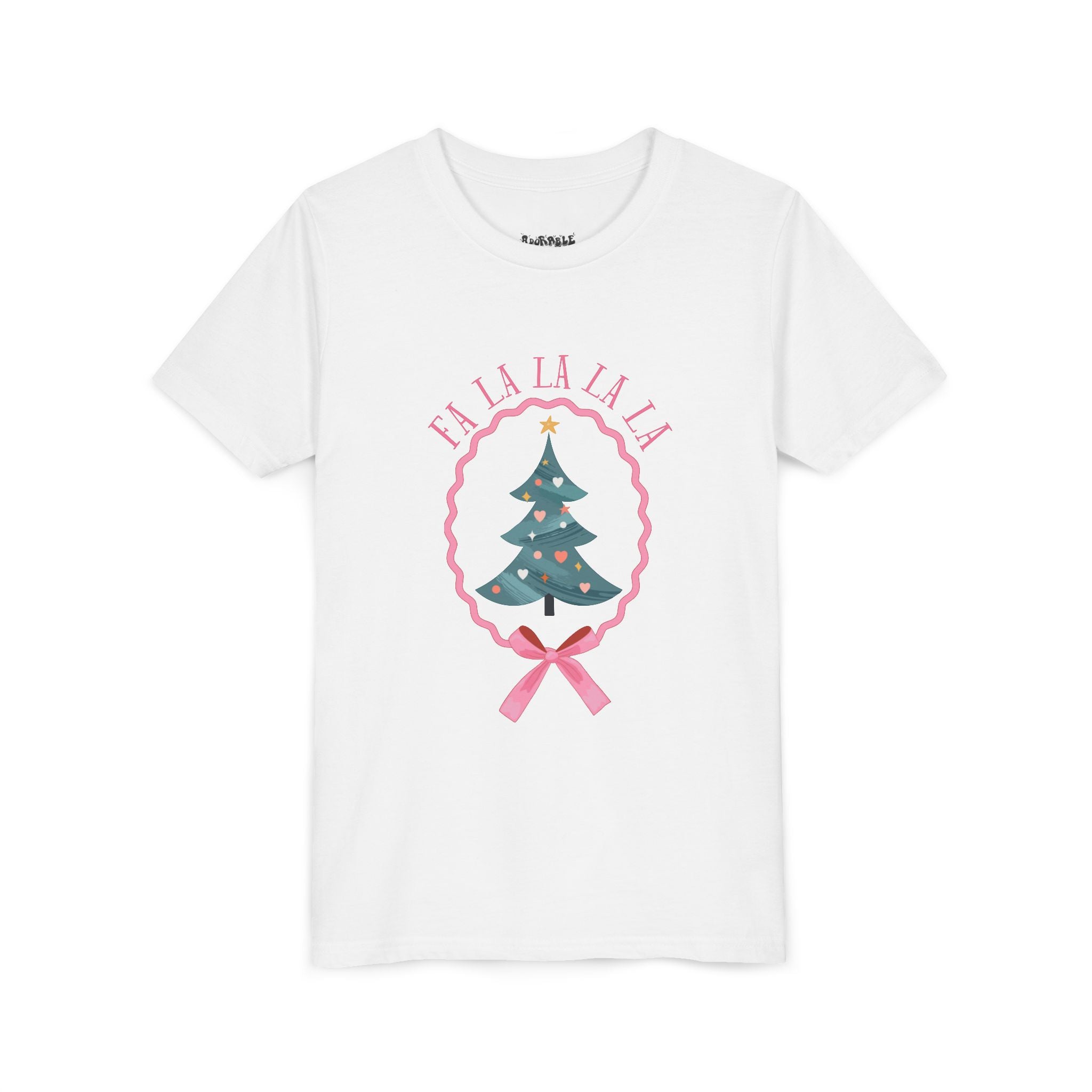 Christmas Tree Youth Short Sleeve Tee