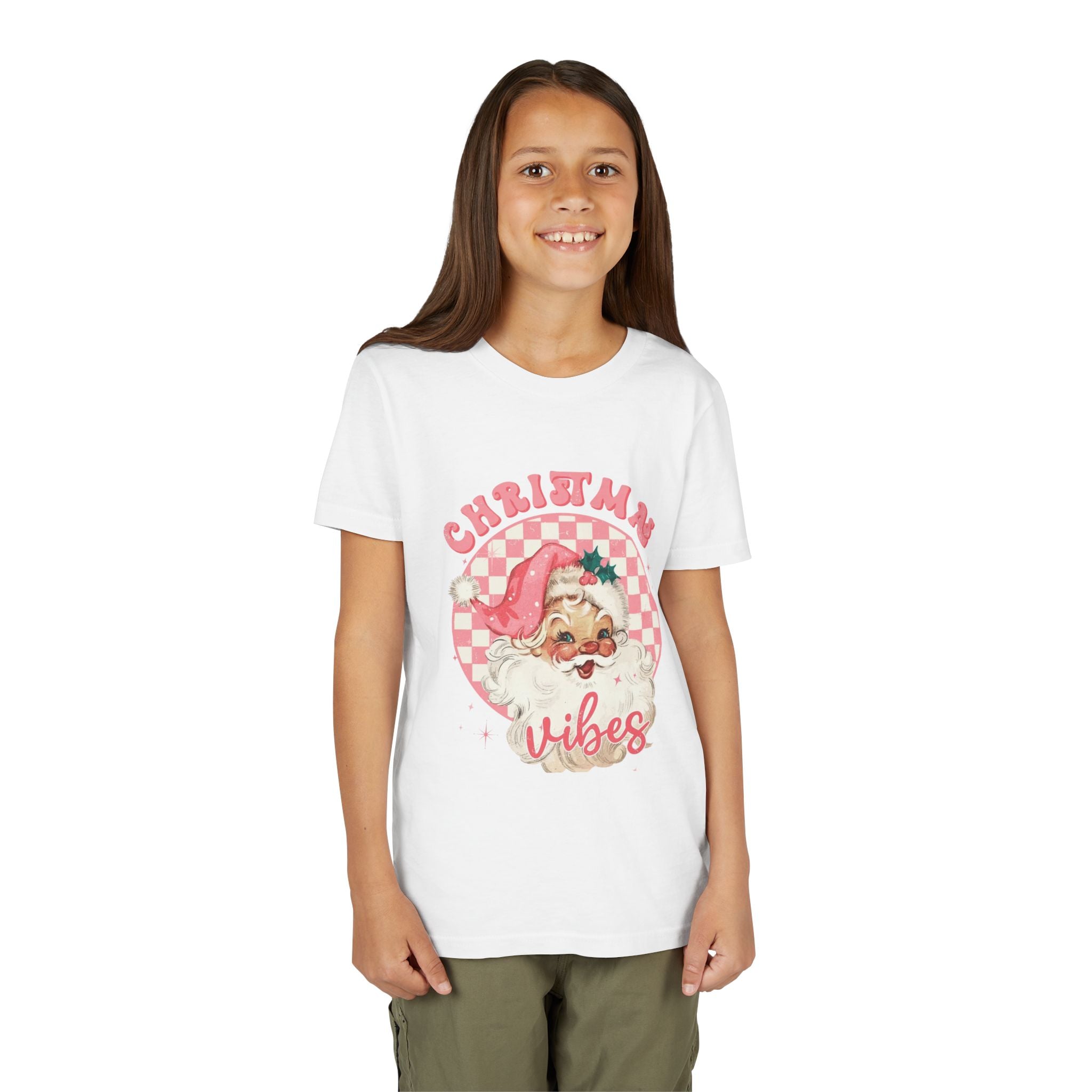Cute Christmas Vibes Youth Tee