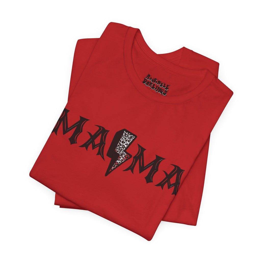 Rockin' Mama Unisex Jersey Tee - Cool Graphic T-Shirt, Casual Wear, Gift for Mothers, Music Lovers, Everyday Style