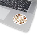 Pentecost Kid Vinyl Sticker — Retro Flame Faith Sticker (Acts 2:38)