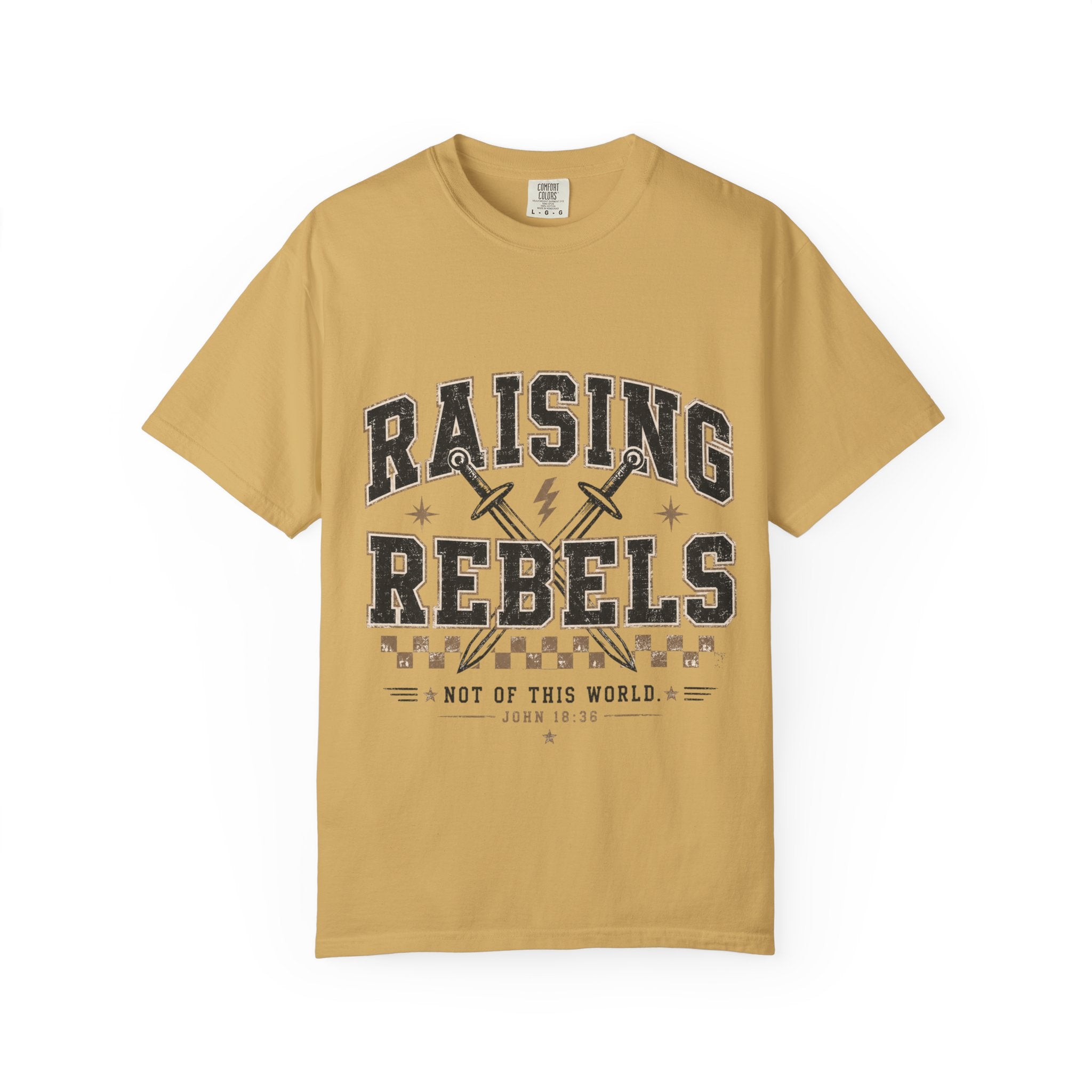 Raising Rebels Graphic T-Shirt — "Not of This World" Vintage Youth Parent Tee