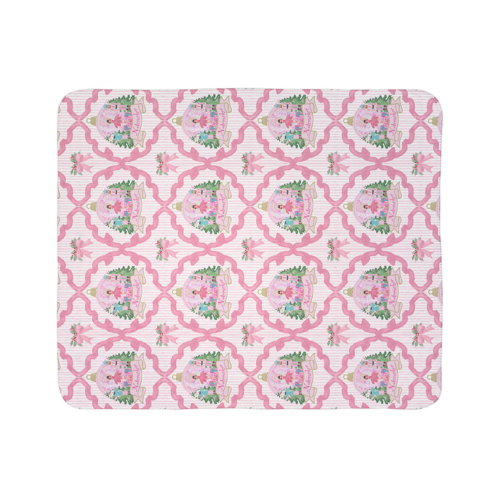 Nutcracker Fleece Sherpa Blanket