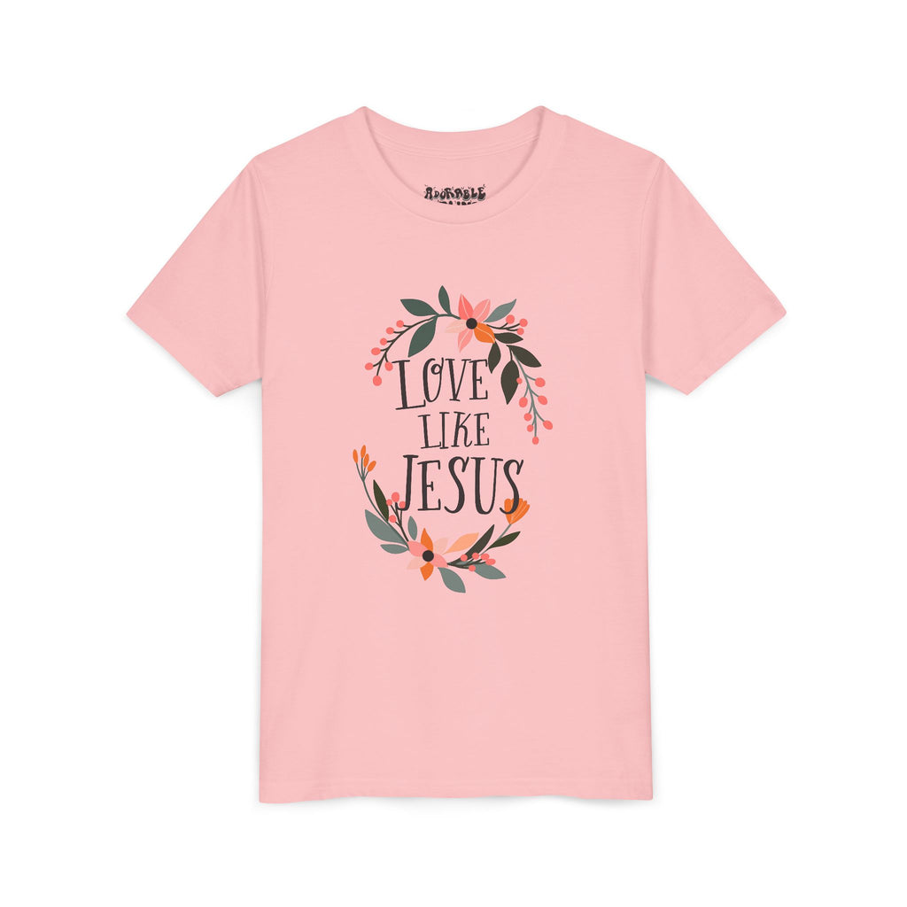 Youth Short Sleeve Tee - Love Like Jesus, Inspirational Kids Shirt, Faith-Based T-Shirt, Christian Youth Apparel, Perfect Gift for [...]