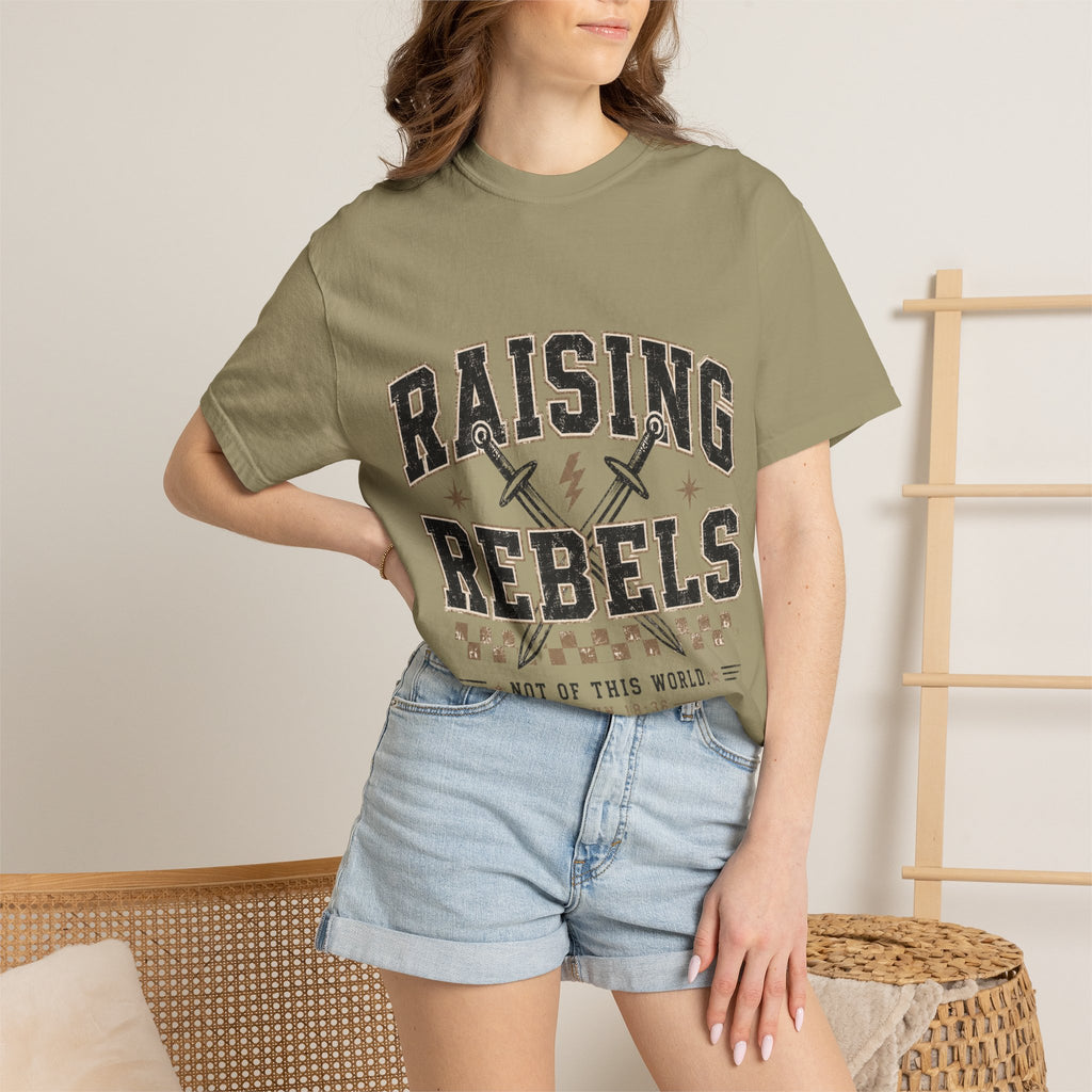 Raising Rebels Graphic T-Shirt — "Not of This World" Vintage Youth Parent Tee