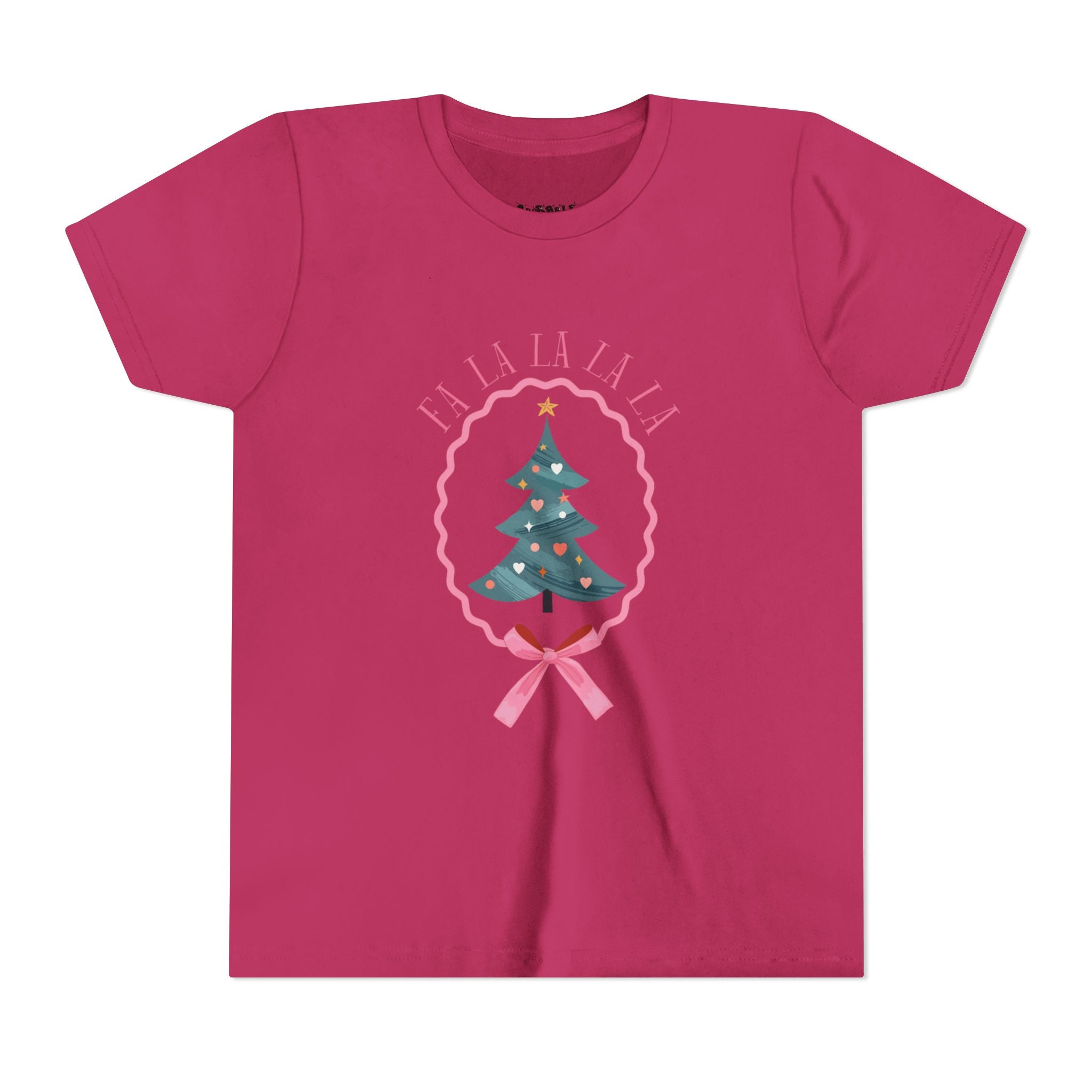 Christmas Tree Youth Short Sleeve Tee