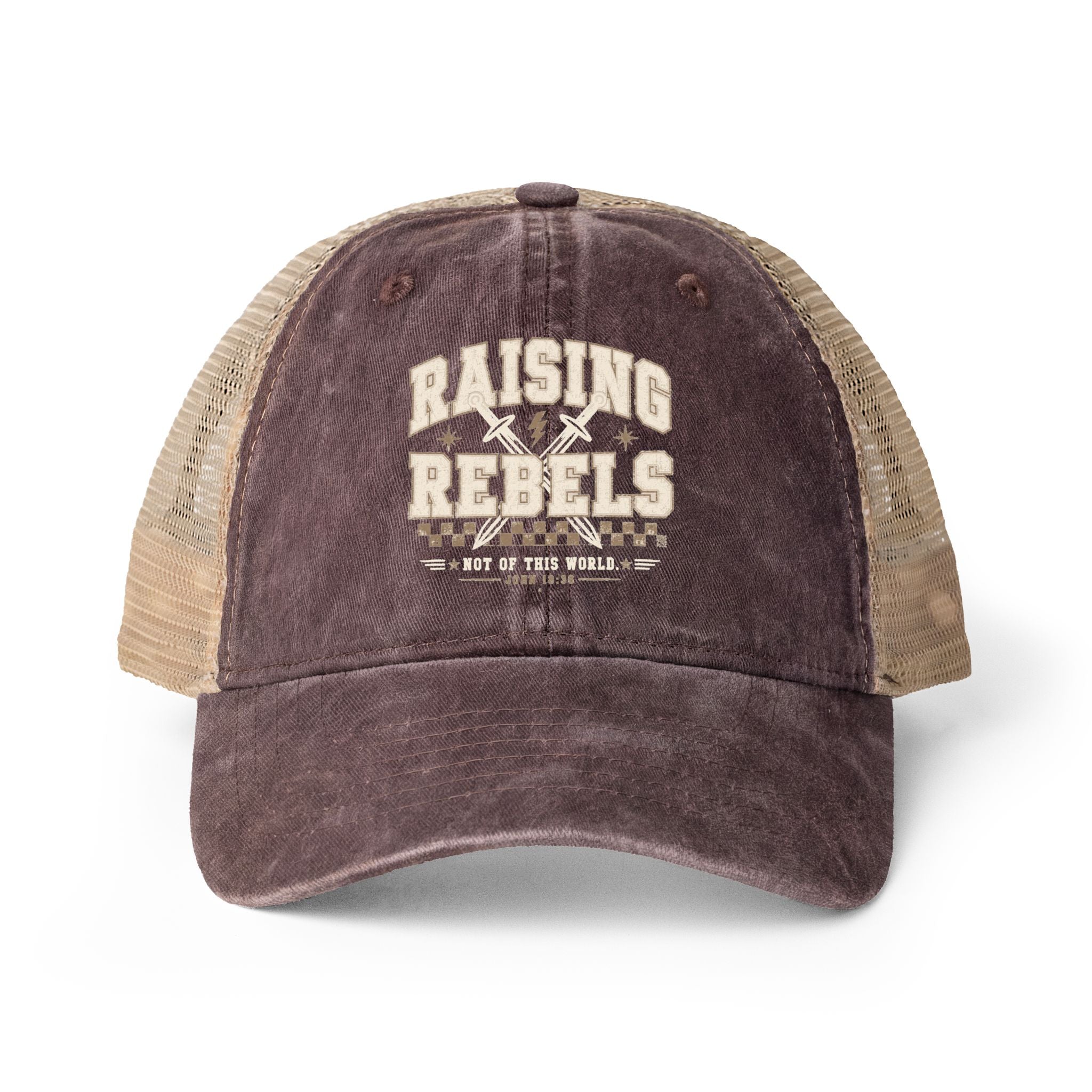 Women's Washed Mesh-Back Cap