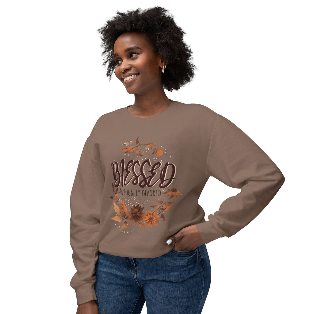 Blessed & Highly Favored Crewneck Sweatshirt