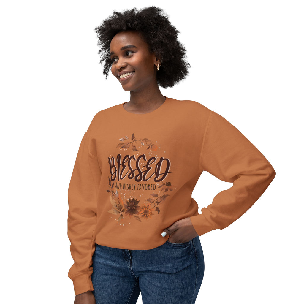Blessed & Highly Favored Crewneck Sweatshirt