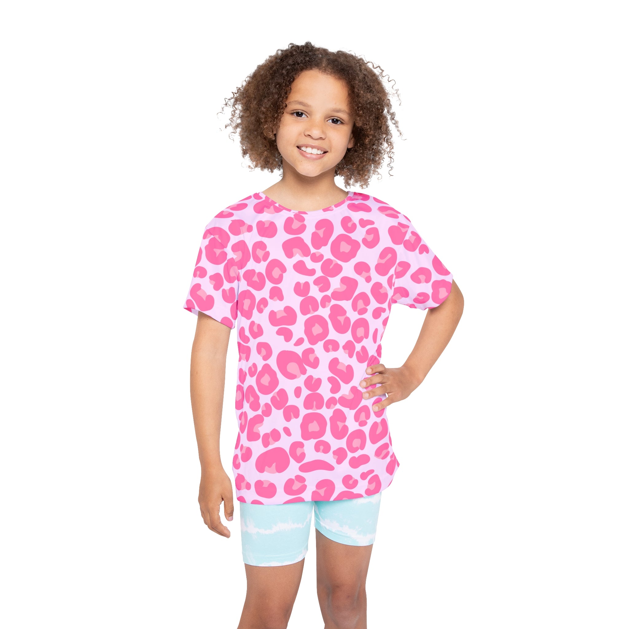 Y2K Pink Cheetah Print Top